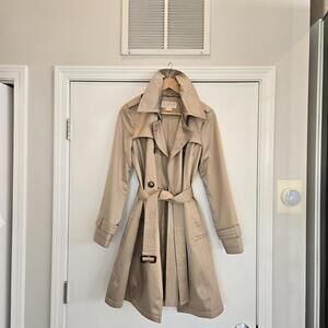 Authentic Michael Kors Trench Coat Size Medium